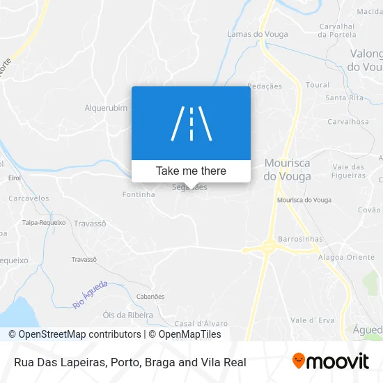 Rua Das Lapeiras map
