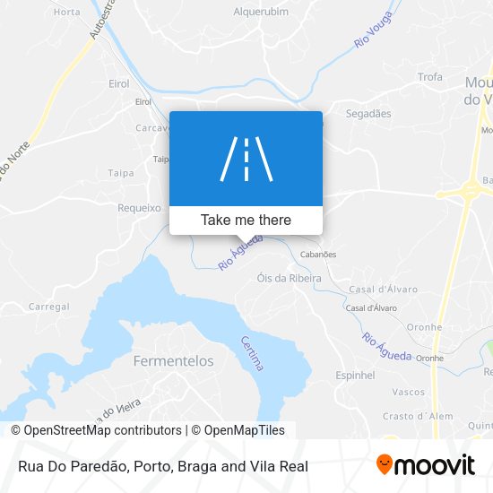 Rua Do Paredão mapa