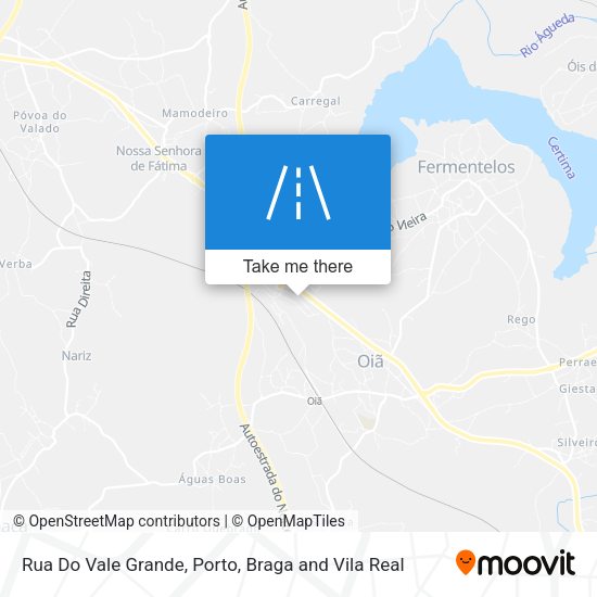 Rua Do Vale Grande mapa