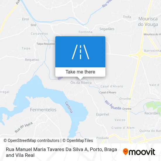 Rua Manuel Maria Tavares Da Silva A map