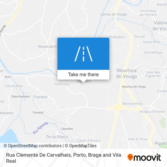 Rua Clemente De Carvalhais map
