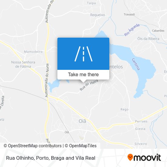 Rua Olhinho map