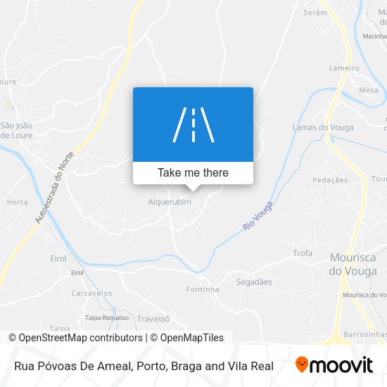 Rua Póvoas De Ameal map