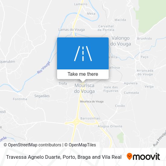 Travessa Agnelo Duarte mapa