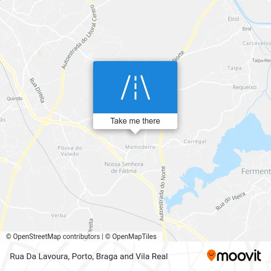 Rua Da Lavoura map