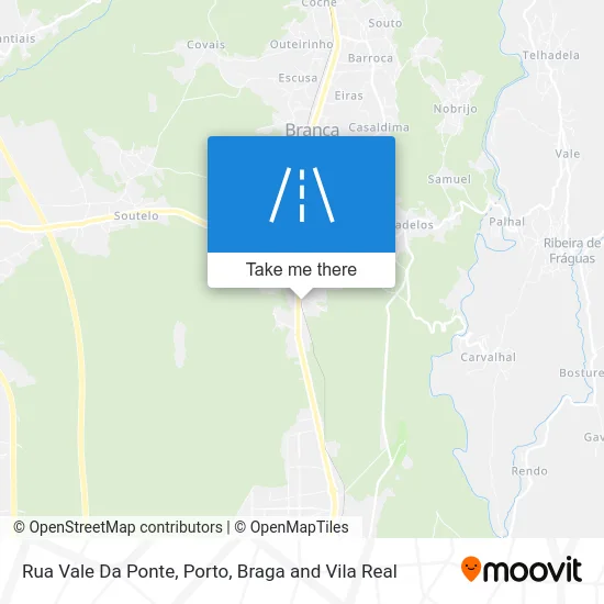 Rua Vale Da Ponte map