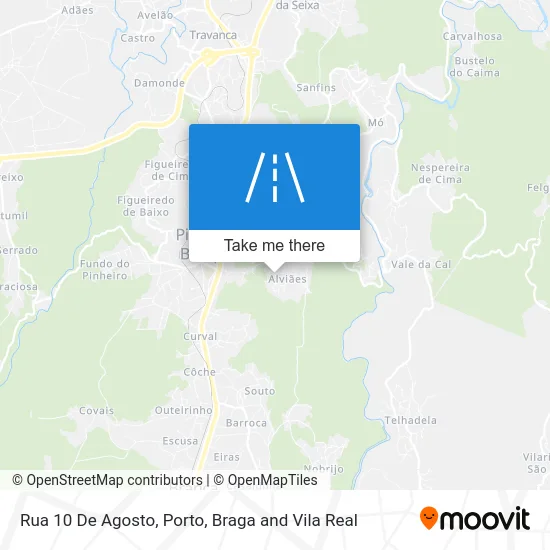 Rua 10 De Agosto map