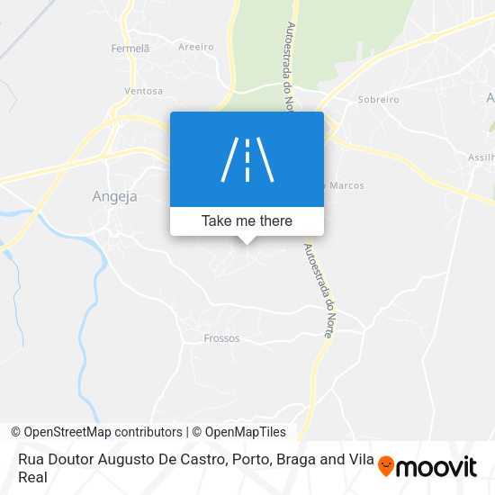 Rua Doutor Augusto De Castro map