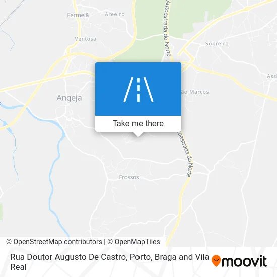 Rua Doutor Augusto De Castro map