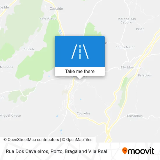 Rua Dos Cavaleiros map
