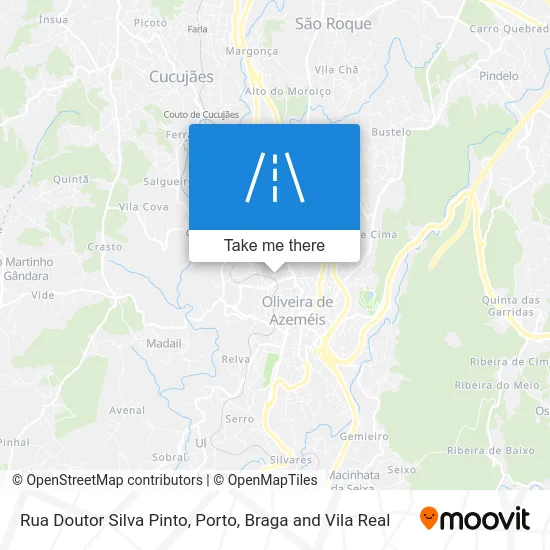 Rua Doutor Silva Pinto map