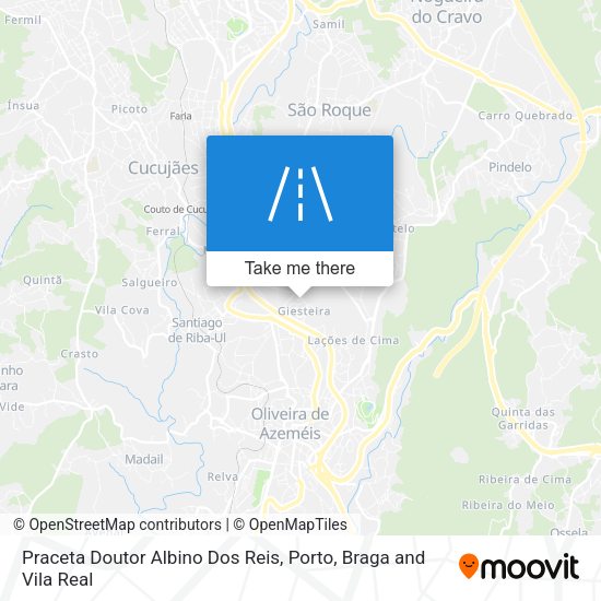 Praceta Doutor Albino Dos Reis map