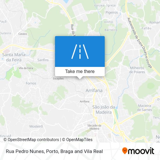Rua Pedro Nunes mapa
