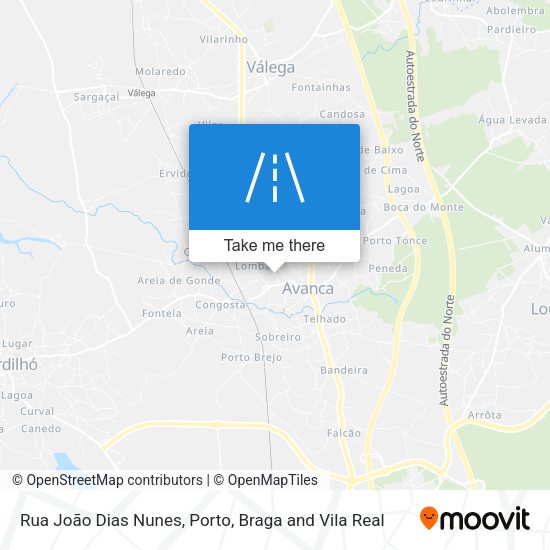 Rua João Dias Nunes mapa