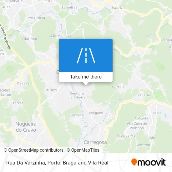 Rua Da Varzinha map