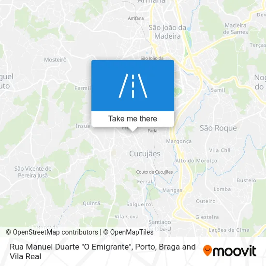 Rua Manuel Duarte "O Emigrante" map