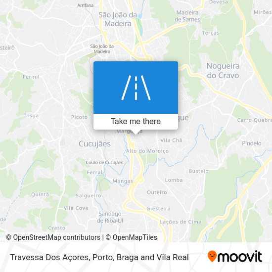 Travessa Dos Açores map