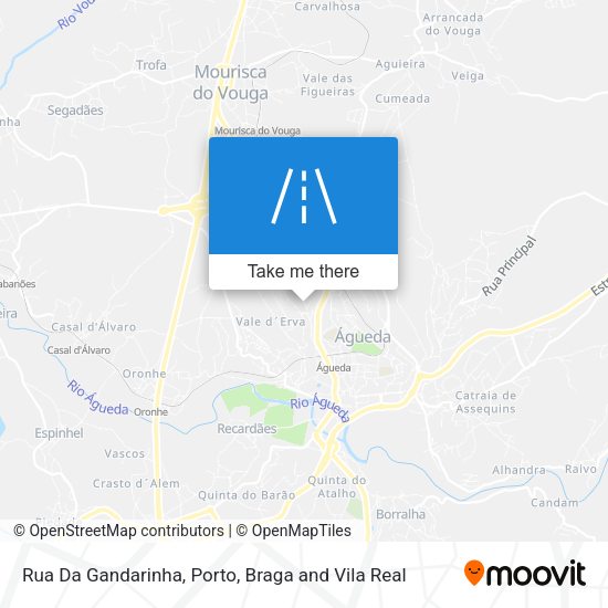 Rua Da Gandarinha map