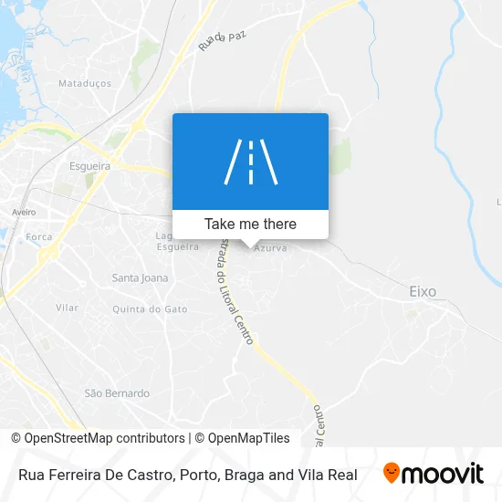 Rua Ferreira De Castro map