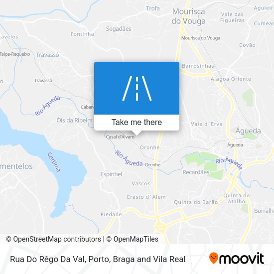 Rua Do Rêgo Da Val mapa