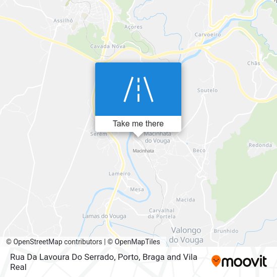 Rua Da Lavoura Do Serrado map