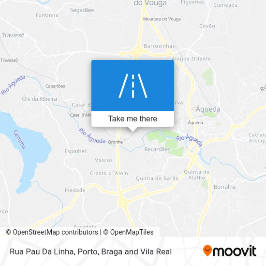Rua Pau Da Linha map
