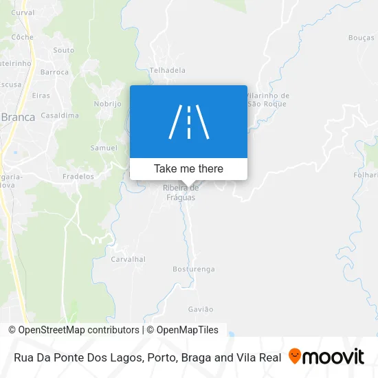 Rua Da Ponte Dos Lagos map