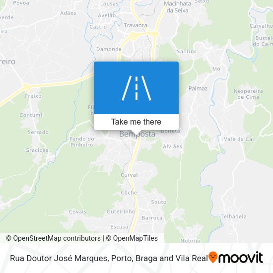 Rua Doutor José Marques map