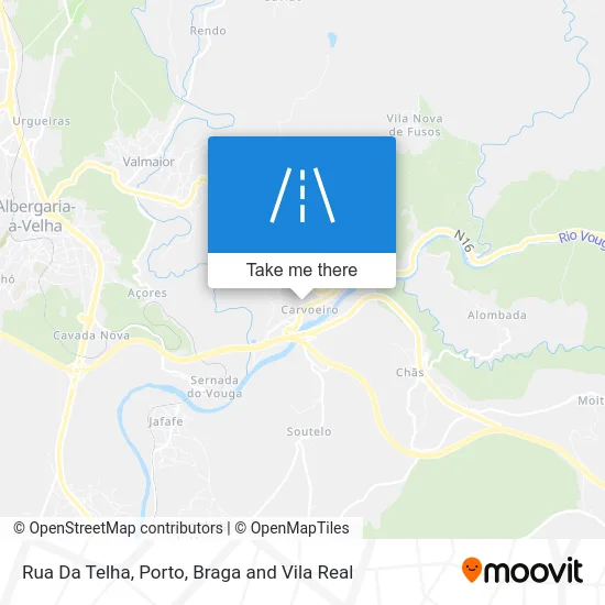 Rua Da Telha map