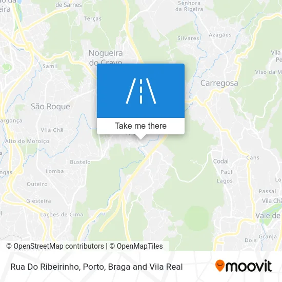 Rua Do Ribeirinho map