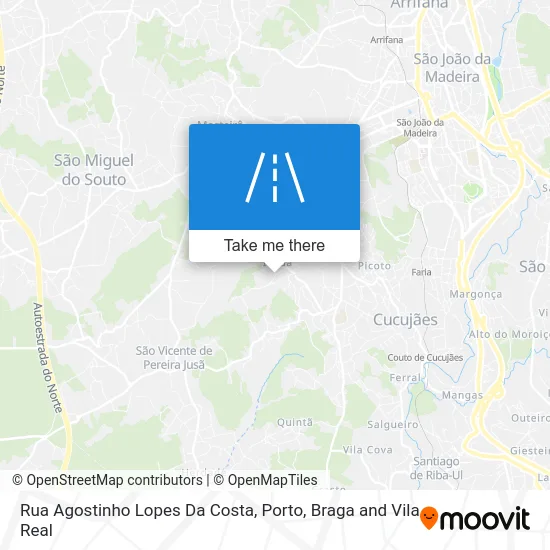 Rua Agostinho Lopes Da Costa map