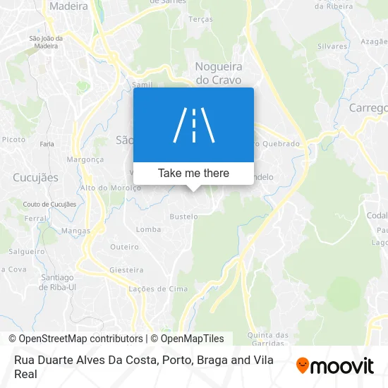 Rua Duarte Alves Da Costa map