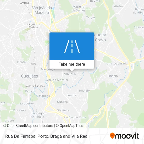 Rua Da Farrapa map