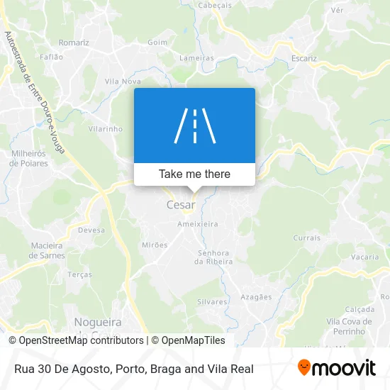 Rua 30 De Agosto map