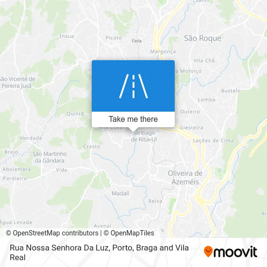 Rua Nossa Senhora Da Luz map