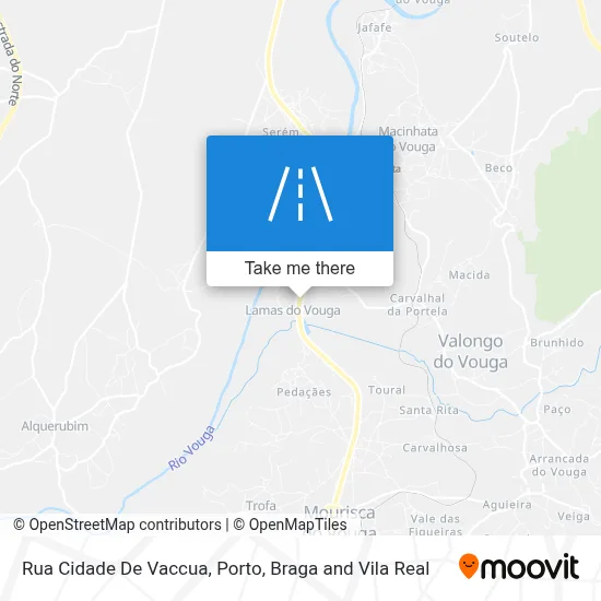 Rua Cidade De Vaccua map