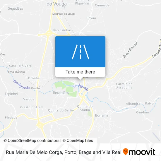 Rua Maria De Melo Corga map