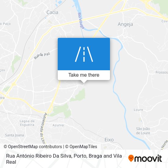 Rua António Ribeiro Da Silva mapa