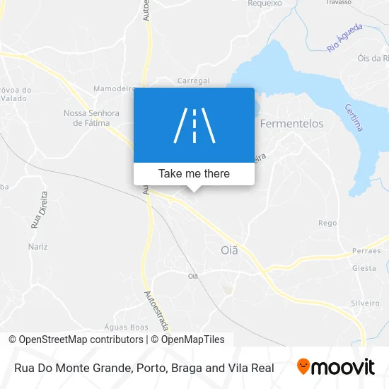 Rua Do Monte Grande map