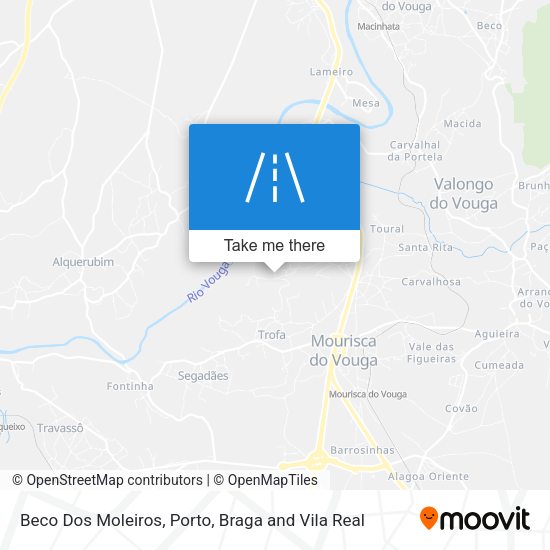 Beco Dos Moleiros mapa