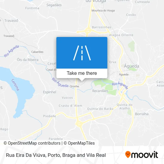 Rua Eira Da Viúva map