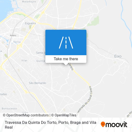 Travessa Da Quinta Do Torto mapa