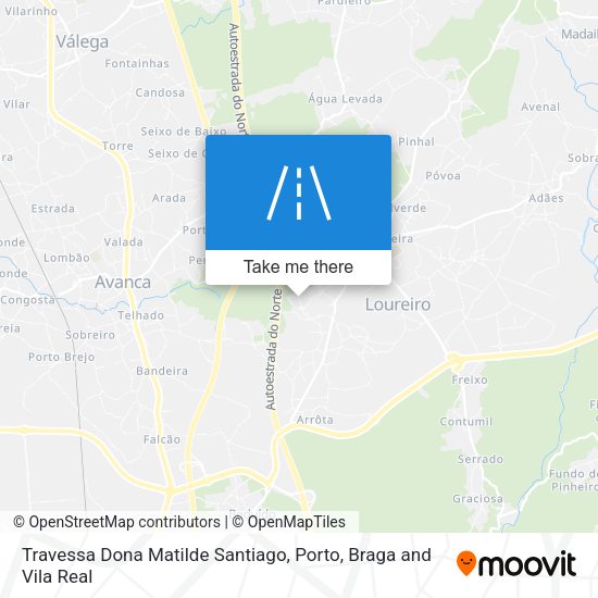 Travessa Dona Matilde Santiago map