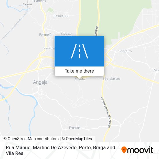 Rua Manuel Martins De Azevedo mapa