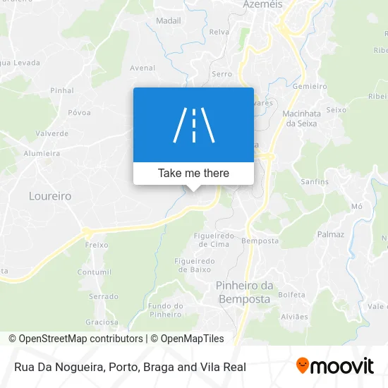 Rua Da Nogueira map