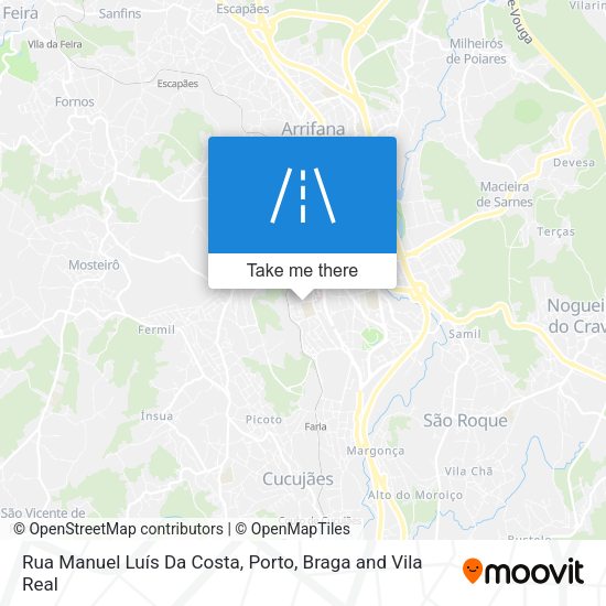 Rua Manuel Luís Da Costa map