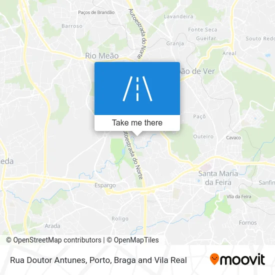 Rua Doutor Antunes map