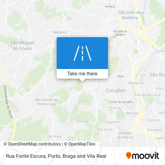 Rua Fonte Escura map