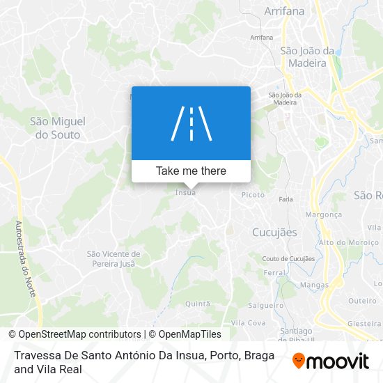 Travessa De Santo António Da Insua map