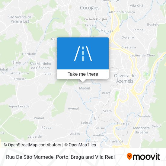 Rua De São Mamede mapa